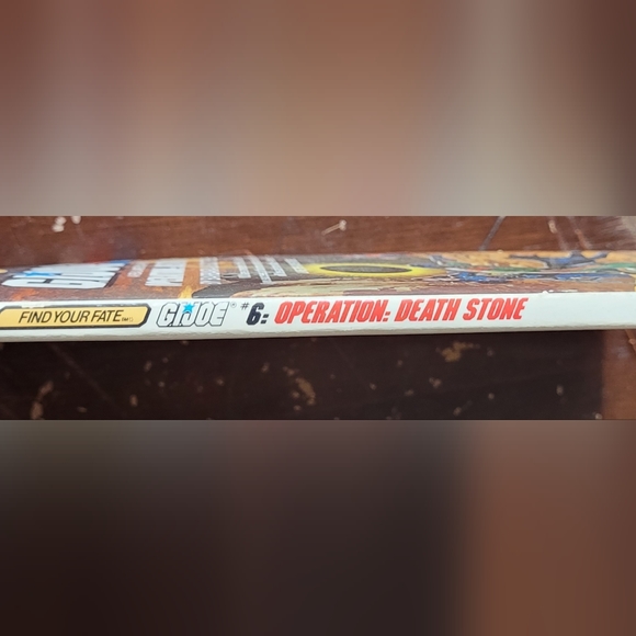 GI Joe - Operation: Death Stone - Choose Your Own Adventure Book Great Condition - Picture 3 of 8